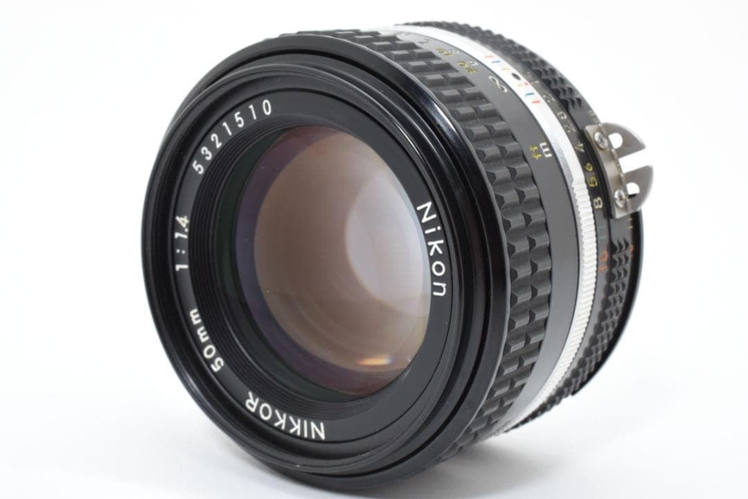 新品級 NIKON AI-S NIKKOR 50mm f1.4 MF H054