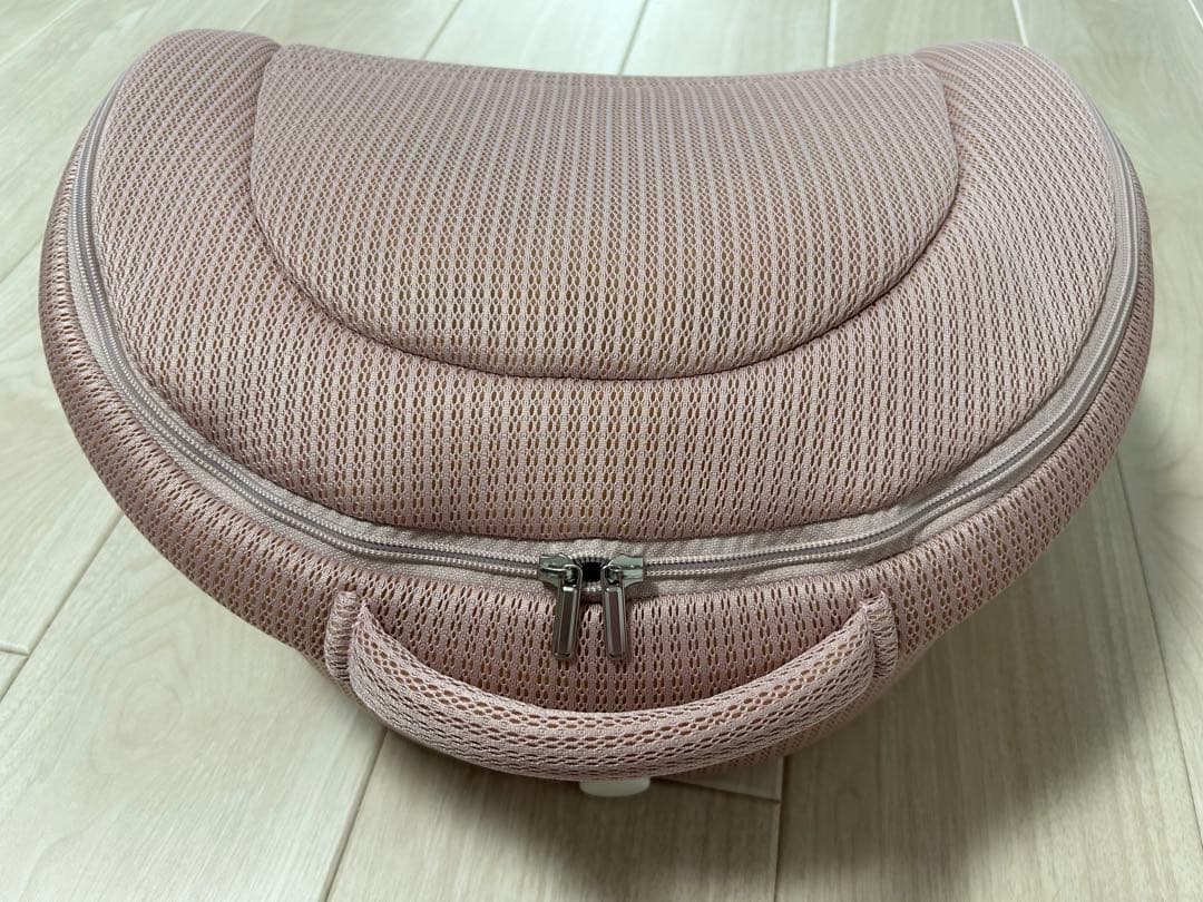 【ネオママイズム】ベビーベッド 折りたたみベッド ピンク