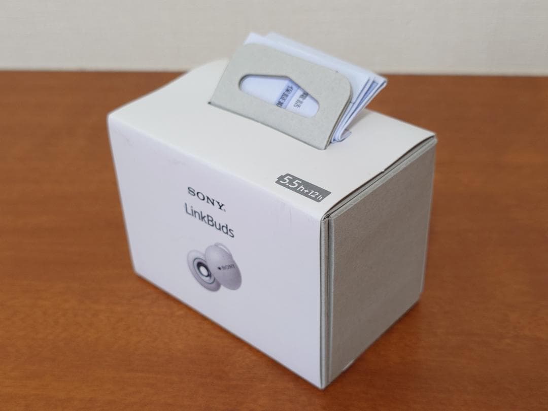 SONY ワイヤレスステレオヘッドセット LinkBuds ホワイト