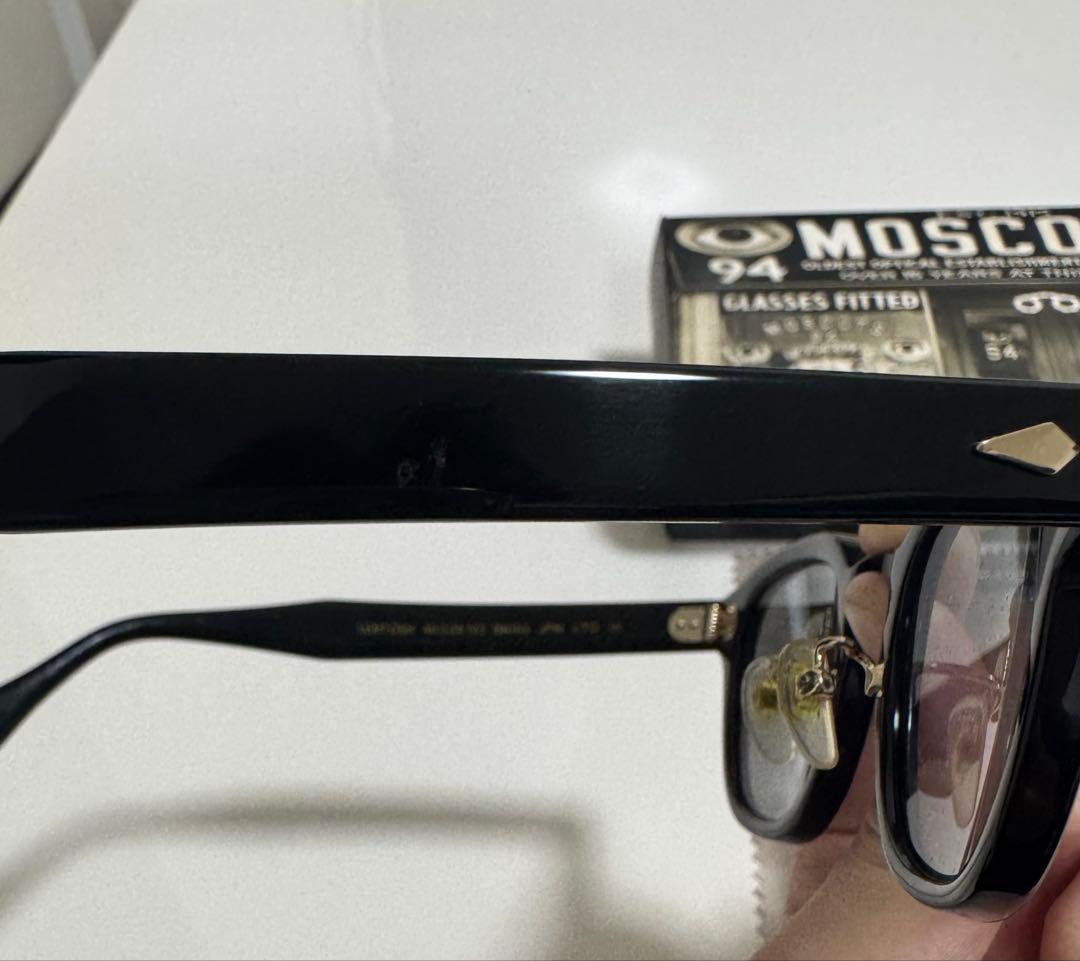 【美品】MOSCOT LEMTOSH 46 JPN LTD VI BLACK