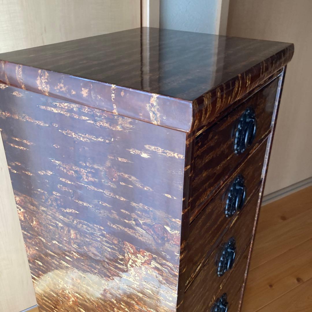 刑務所作業品　チェスト　箪笥　桜