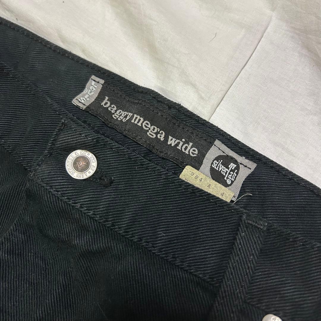 90's USA製　リーバイス　シルバータブ　 ワイドデニムパンツ　アメカジ