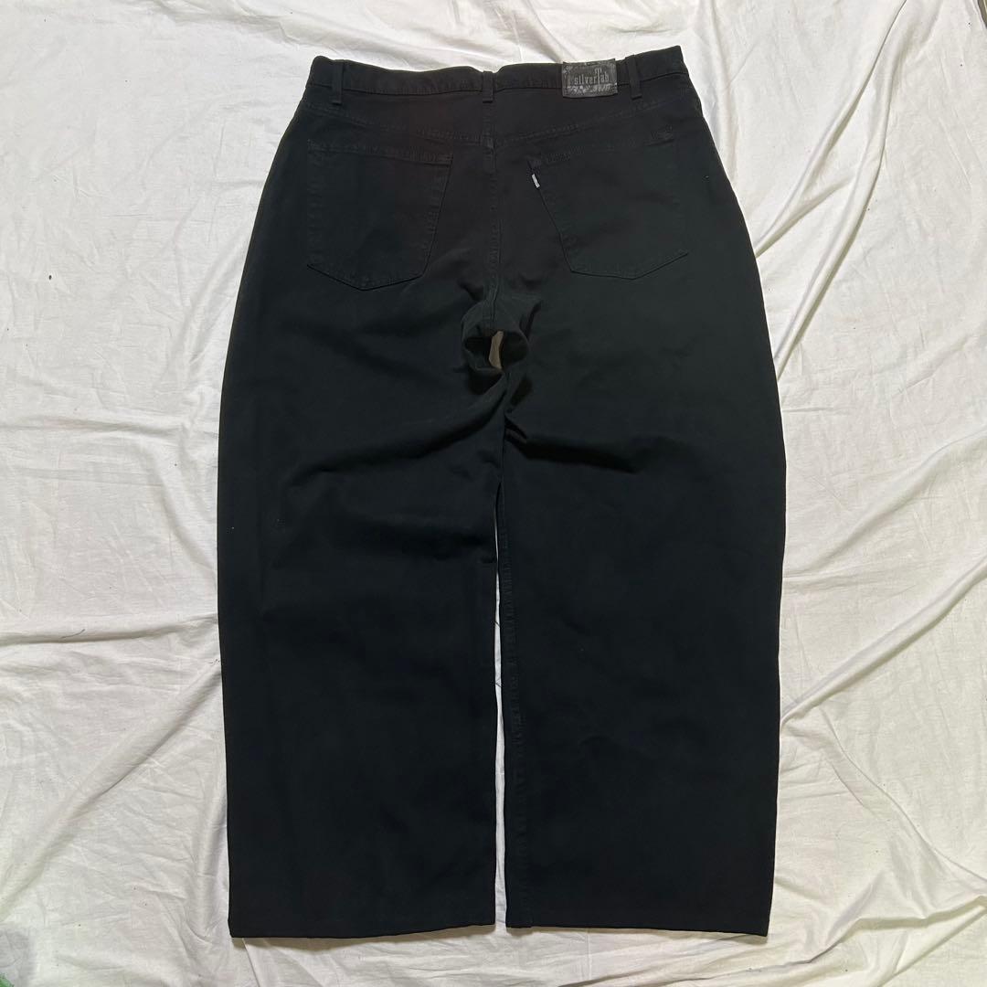 90's USA製　リーバイス　シルバータブ　 ワイドデニムパンツ　アメカジ