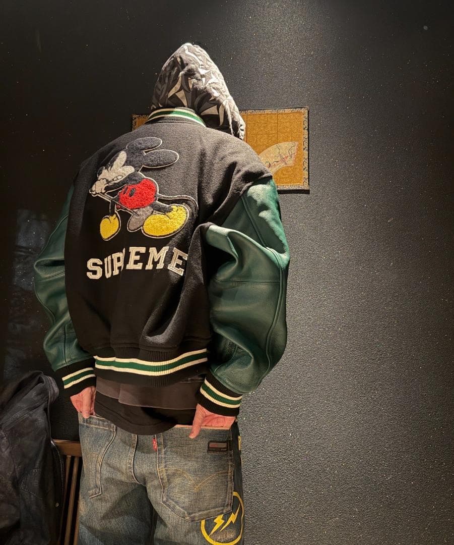 Supreme×NUMBER(N)INE Varsity Jacket
