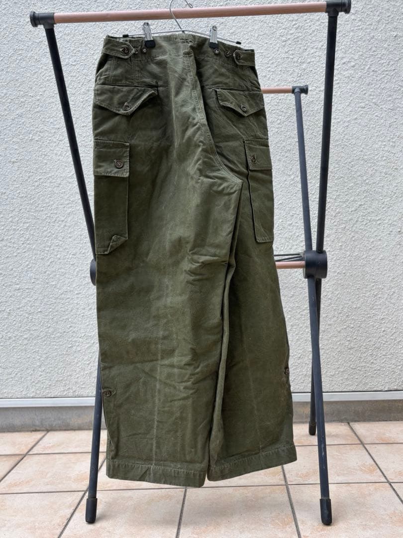 50s オランダ軍　ダブルフェイス フィールドパンツ