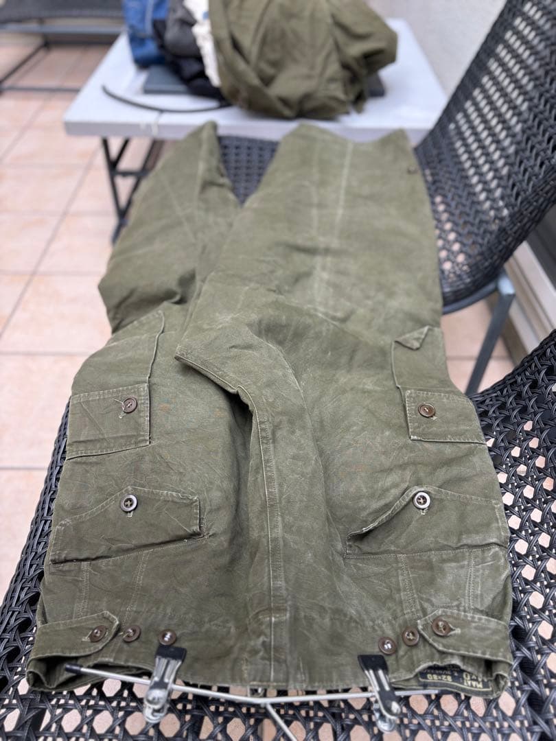 50s オランダ軍　ダブルフェイス フィールドパンツ