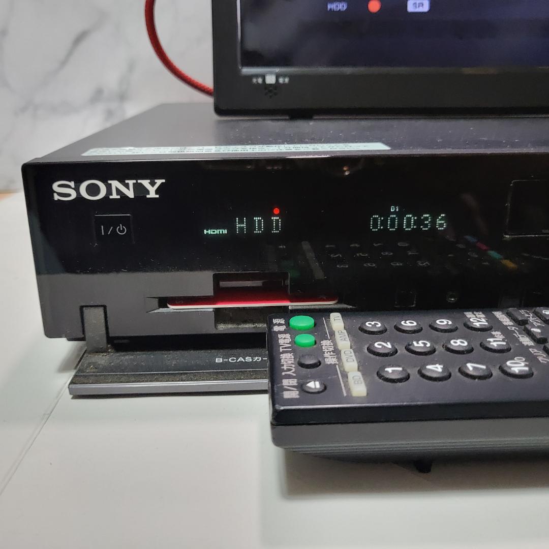 美品 SONY BDZ-RX50 RX100同等 1TB 2番組 清掃済リモコン