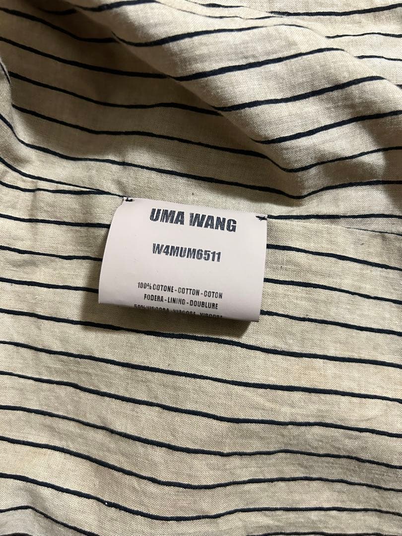 UMA WANG 24AW コーデュロイジャケット L ZIGGY CHEN