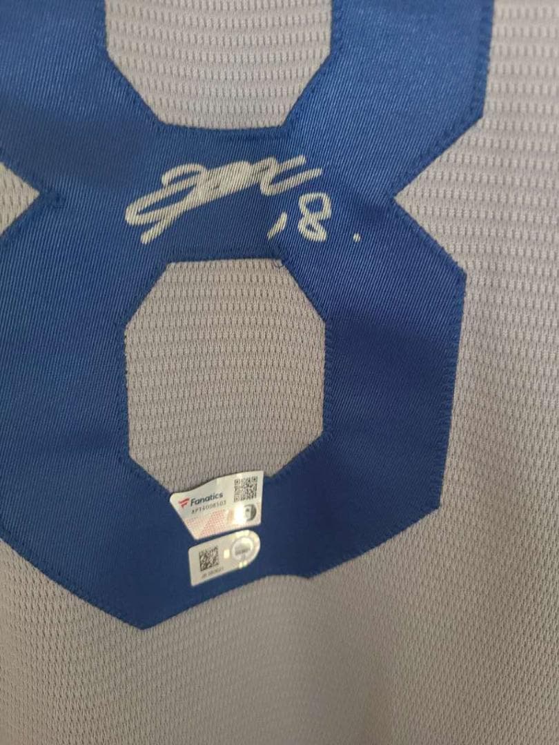 前田健太 直筆サインユニフォーム ドジャース MLB公式 Fanatics認証