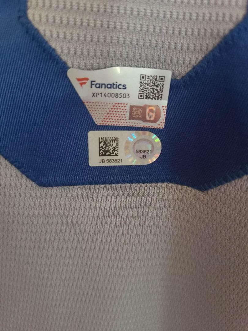 前田健太 直筆サインユニフォーム ドジャース MLB公式 Fanatics認証