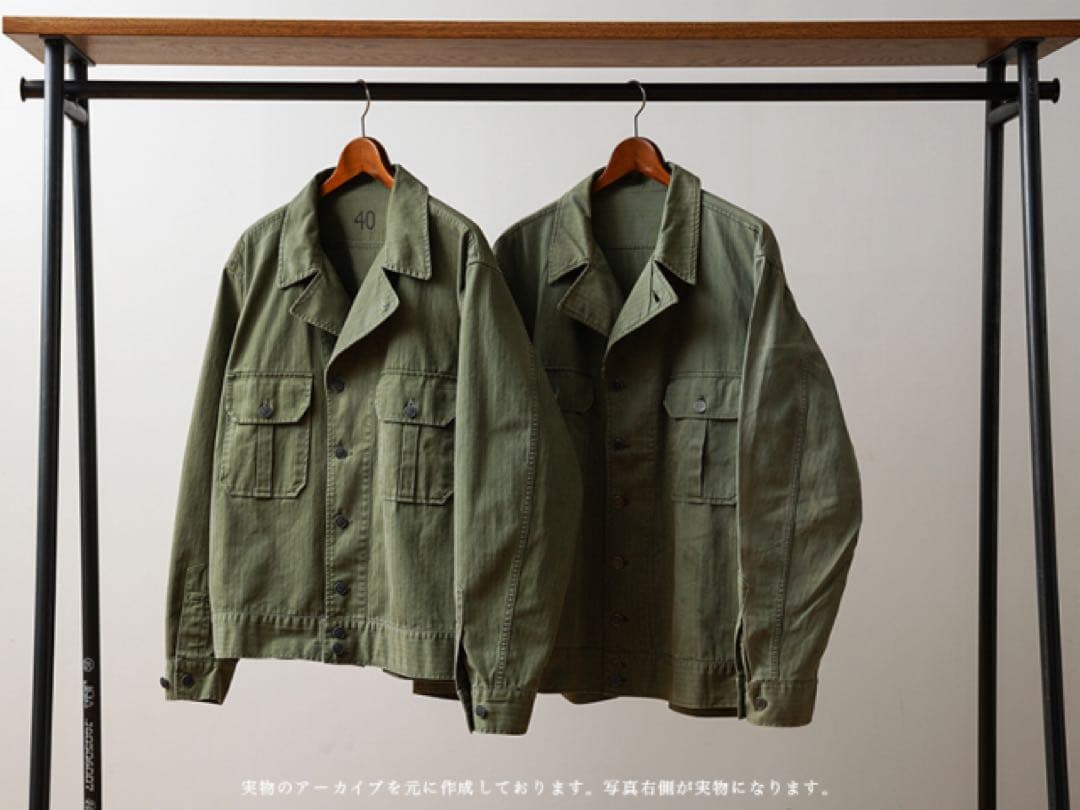 WAIPER M-41 HBTジャケット OD 38 WP1054 新品タグ付