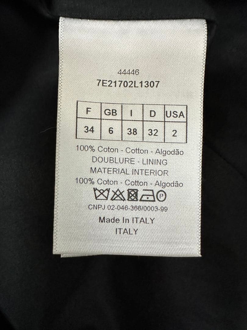 Christian Dior ピーコート