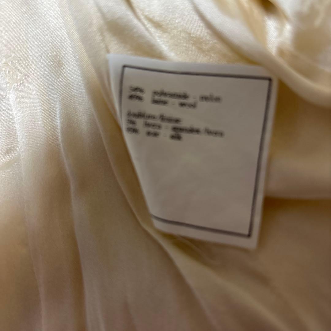 シャネルスパンコールＣＣボタンジャケット返品不可