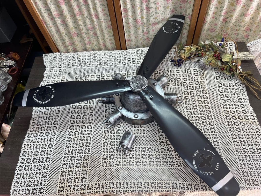 マーヴェリック＊航空機 プロペラ アンティーク インテリア オブジェ