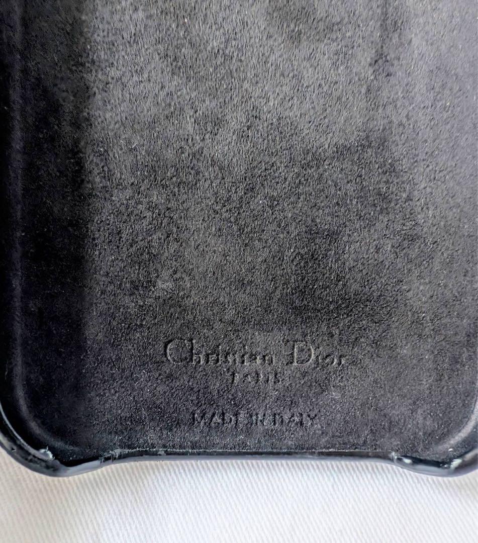 正規品Dior キルティング iPhone 15 Pro Maxケース ブラック