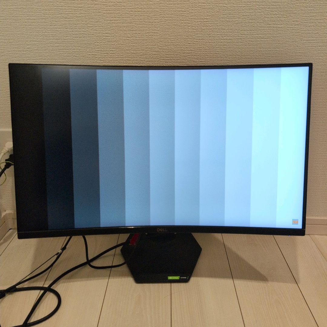 【極美品】Dell 27 湾曲ゲーミングモニター S2721HGF