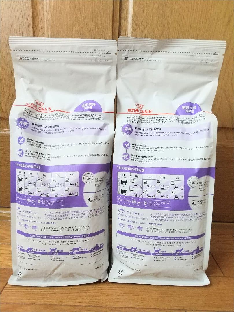 ロイヤルカナン 選妊・去勢用キャットフード ステアライズド 2kg 2個セット
