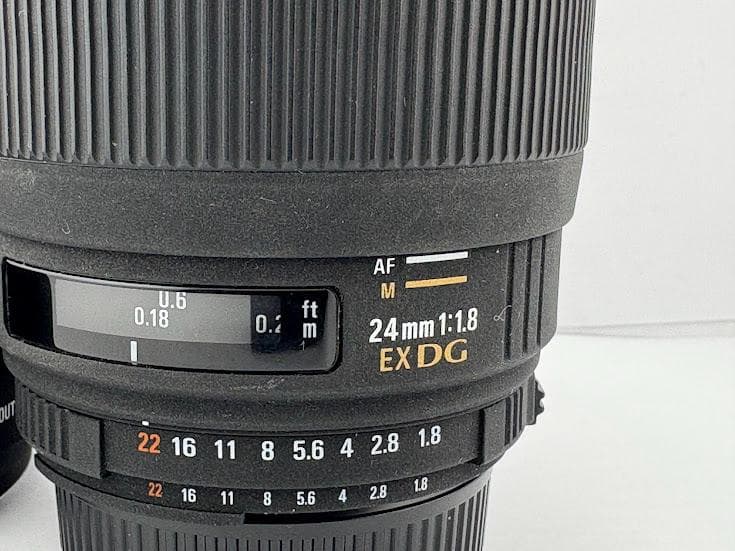 ★極上品★シグマ SIGMA 24mm F1.8 EX DG NIKON ニコン