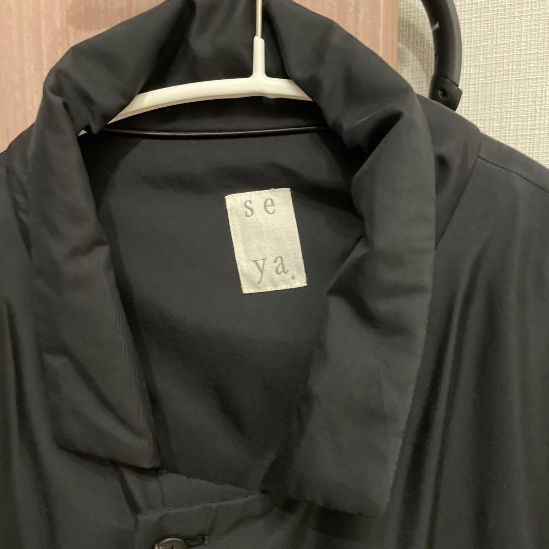seya 黒 ジャンパー・ブルゾン　2024aw
