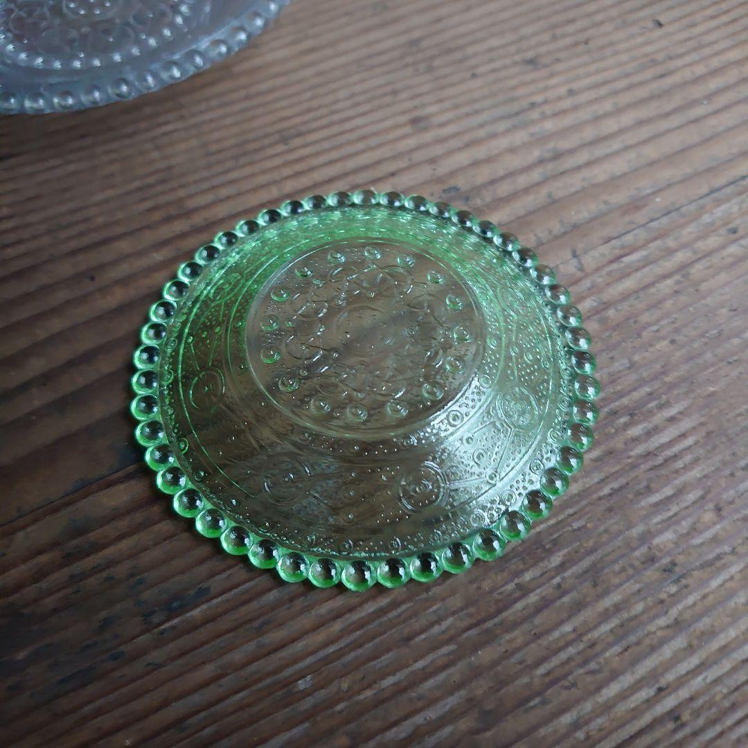 【ご成約】赤縁 碗形 水玉文 あぶり出し 氷コップ と 骨董の器 おまとめ