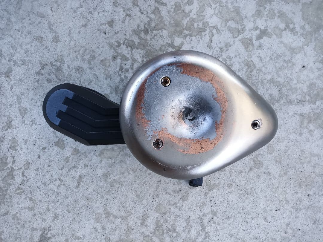 マグナ250 エアクリ　ドロップ　ビンテージ加工