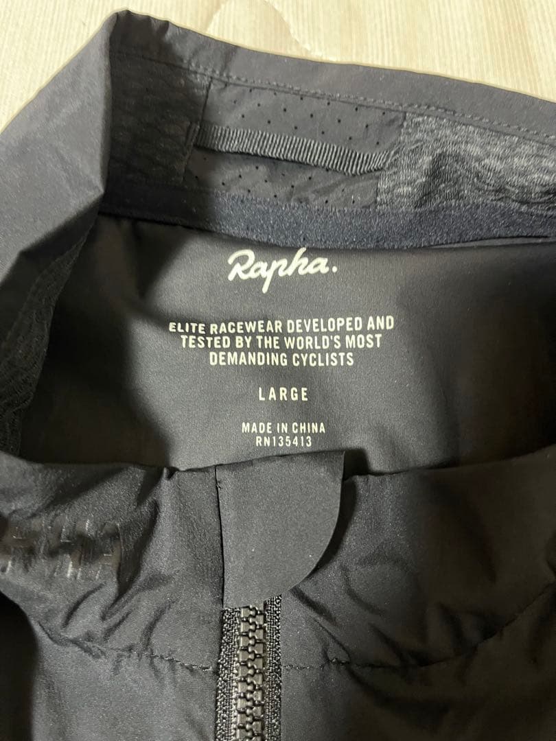 ラファPRO TEAM ウインドブレーカー 長袖 黒 L