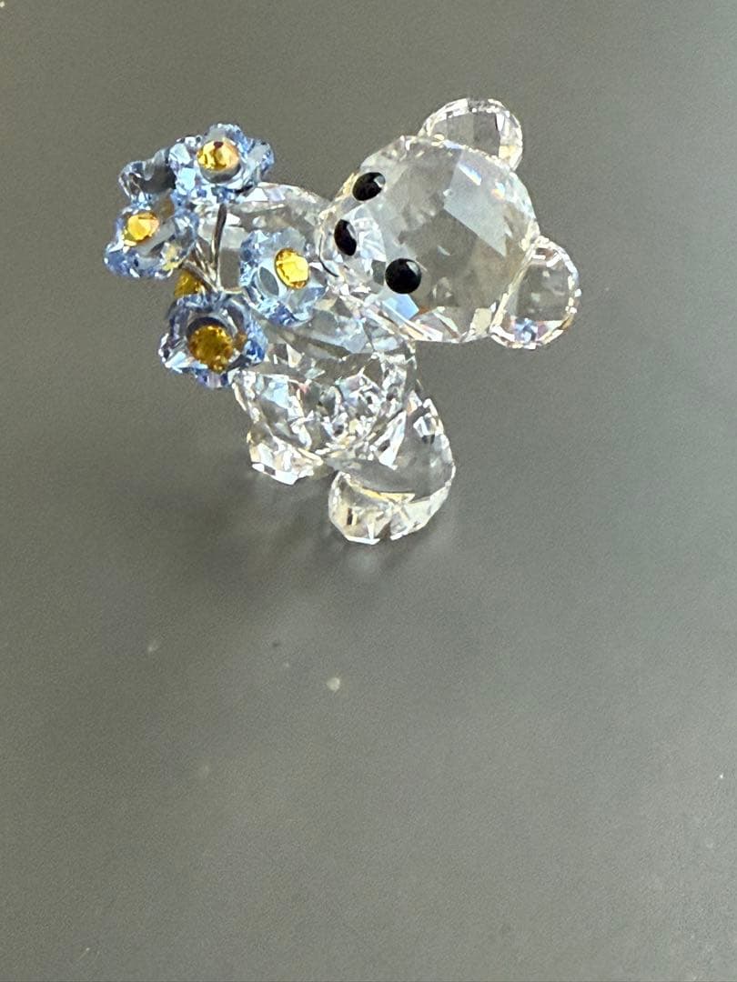 新品　スワロフスキー Krisベア Forget-me-not