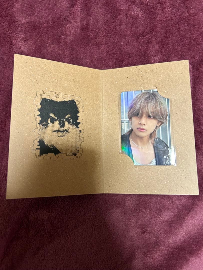 BTS V solo Album 'Layover' 特典 トレカ フォトカード