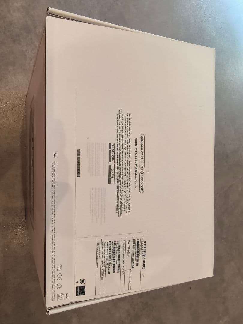 ゆ*の様 Apple Mac Studio M1 Max 32GB 512GB