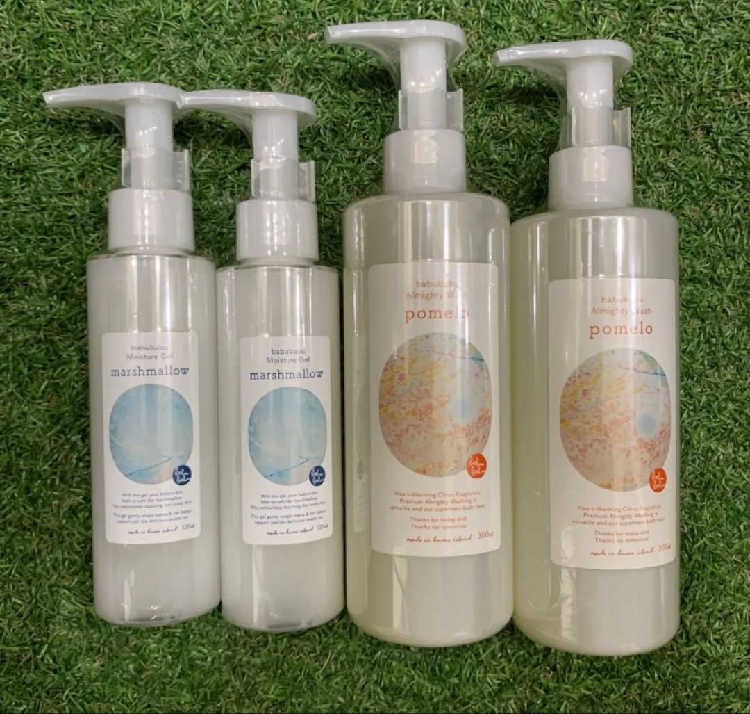 ばぶばぶストア マシュマロ 120ml / ポメロ 300ml セット　2セット