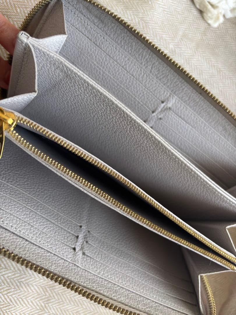 【正規品】VUITTON長財布 M69142 ブリュームグレー