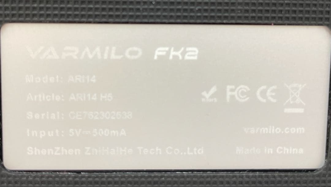 VARMILO FK2 アーケードコントローラー ARI14