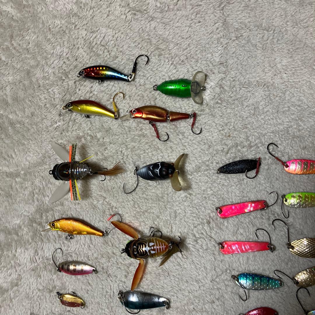 ネイティブトラウトルアー60個