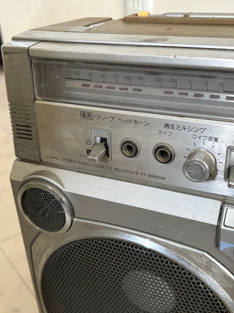 TOSHIBA RT-9990SM ラジオ・カセットプレーヤー