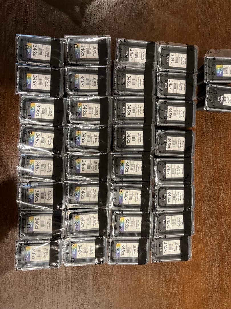 Canon キャノン 純正品 使用済みインクカートリッジ 40個　　　全て大容量