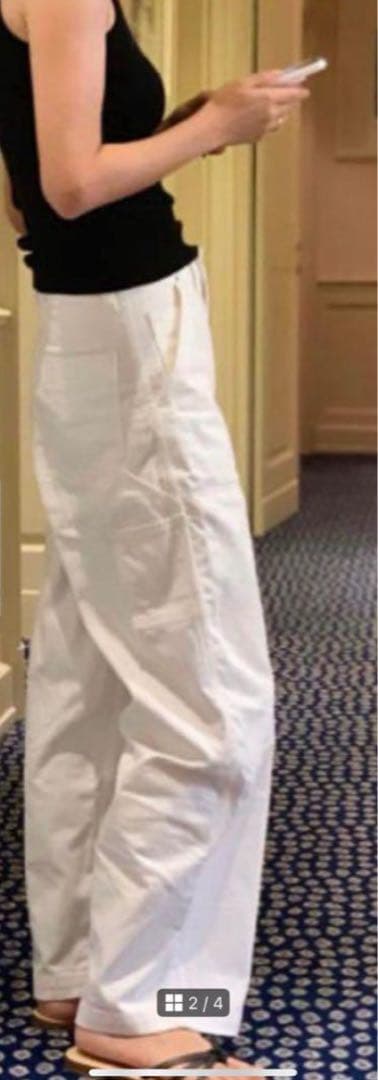 UNION LAUNCH パンツ XS ホワイト