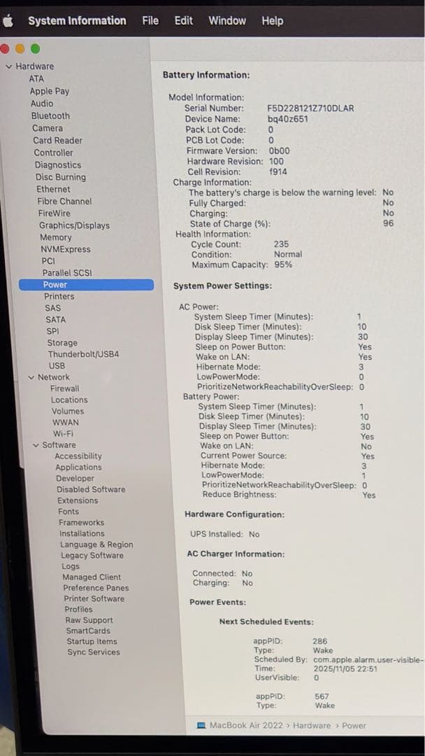 MacBook本体 MacBook Air 512GB 8GB