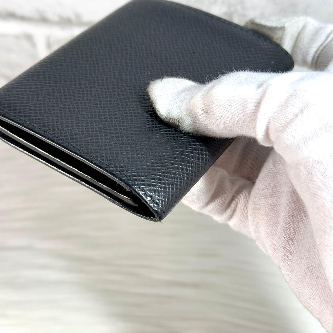 極美品 ルイヴィトン タイガ カードケース 名刺入れ アンヴェロップ カルト 黒