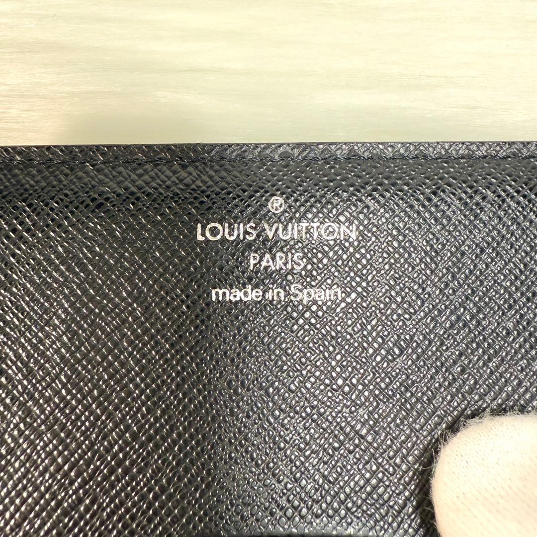 極美品 ルイヴィトン タイガ カードケース 名刺入れ アンヴェロップ カルト 黒