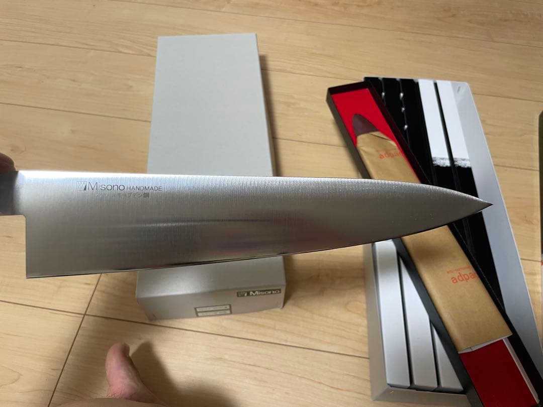 ミソノモリブデン鋼牛刀240mm×6本