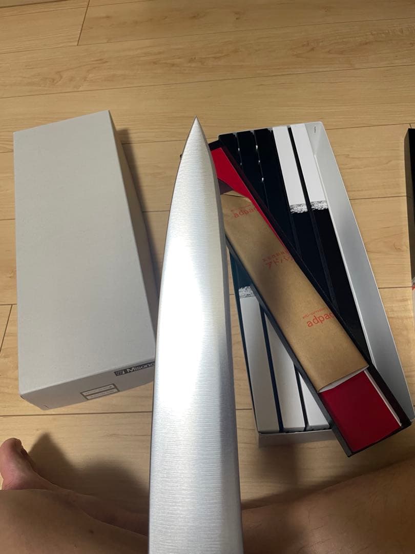 ミソノモリブデン鋼牛刀240mm×6本