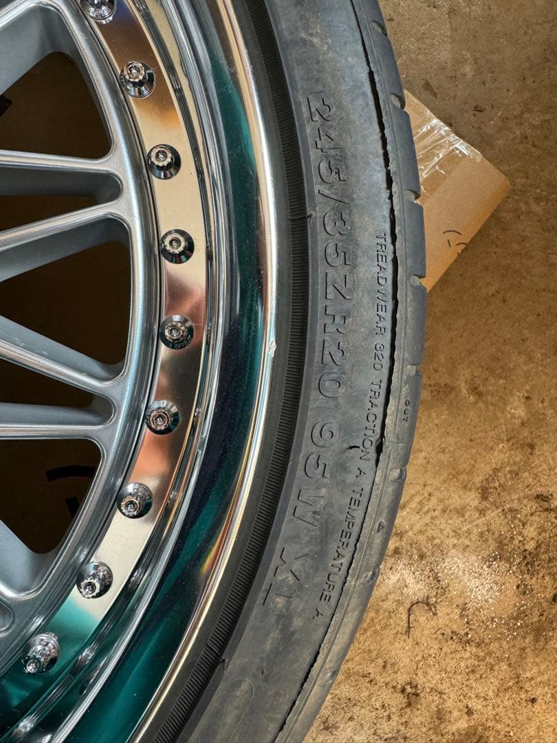 0hm7tr173895g2y work vsxv 20インチ４本セット