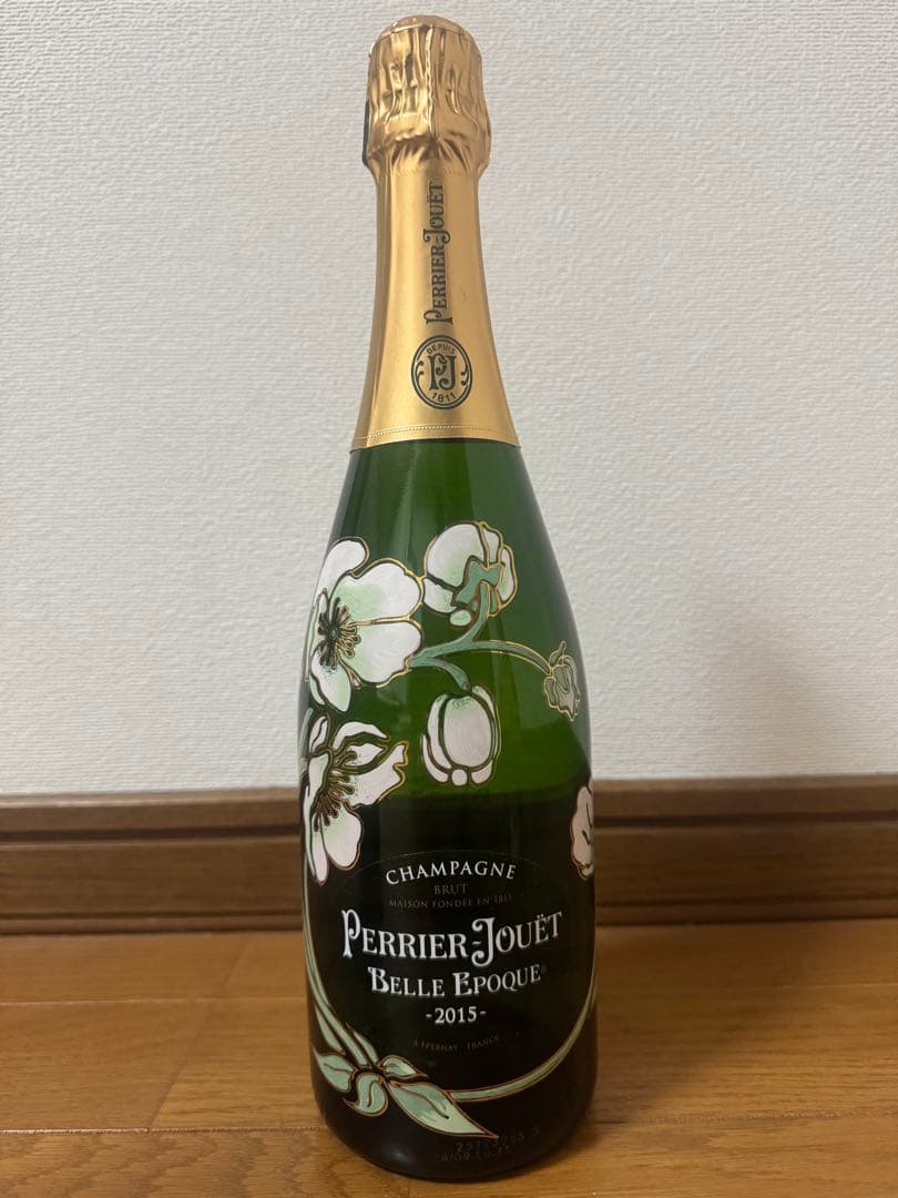 ベルエポック 2015年 ペリエジュエ シャンパン 未開栓 箱なし　正規品