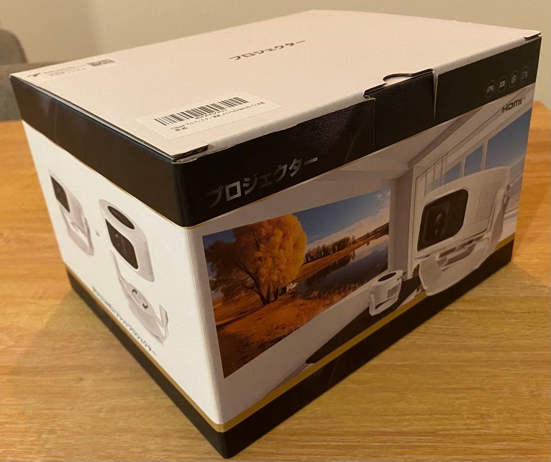 【新品未使用・特価】Philoent スマートプロジェクター 1080P 8K