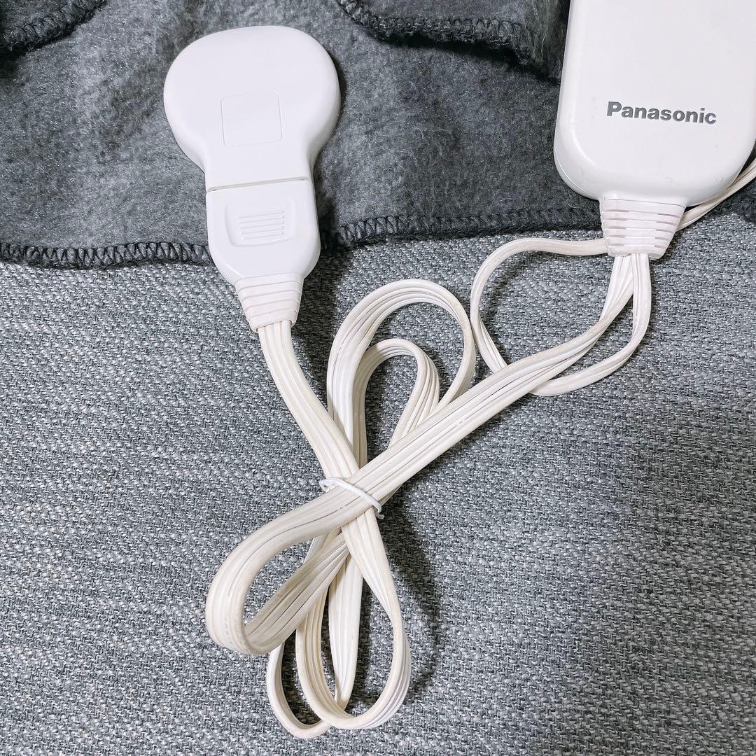 【Panasonic】美品★パナソニック電気毛布ひざかけ(155×93cm)