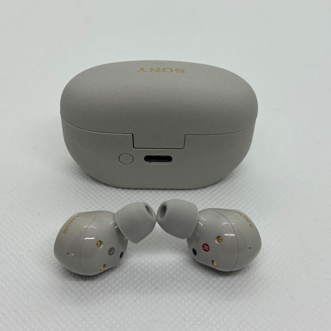 SONY WF-1000XM5 ワイヤレスイヤホン　プラチナシルバー　美品