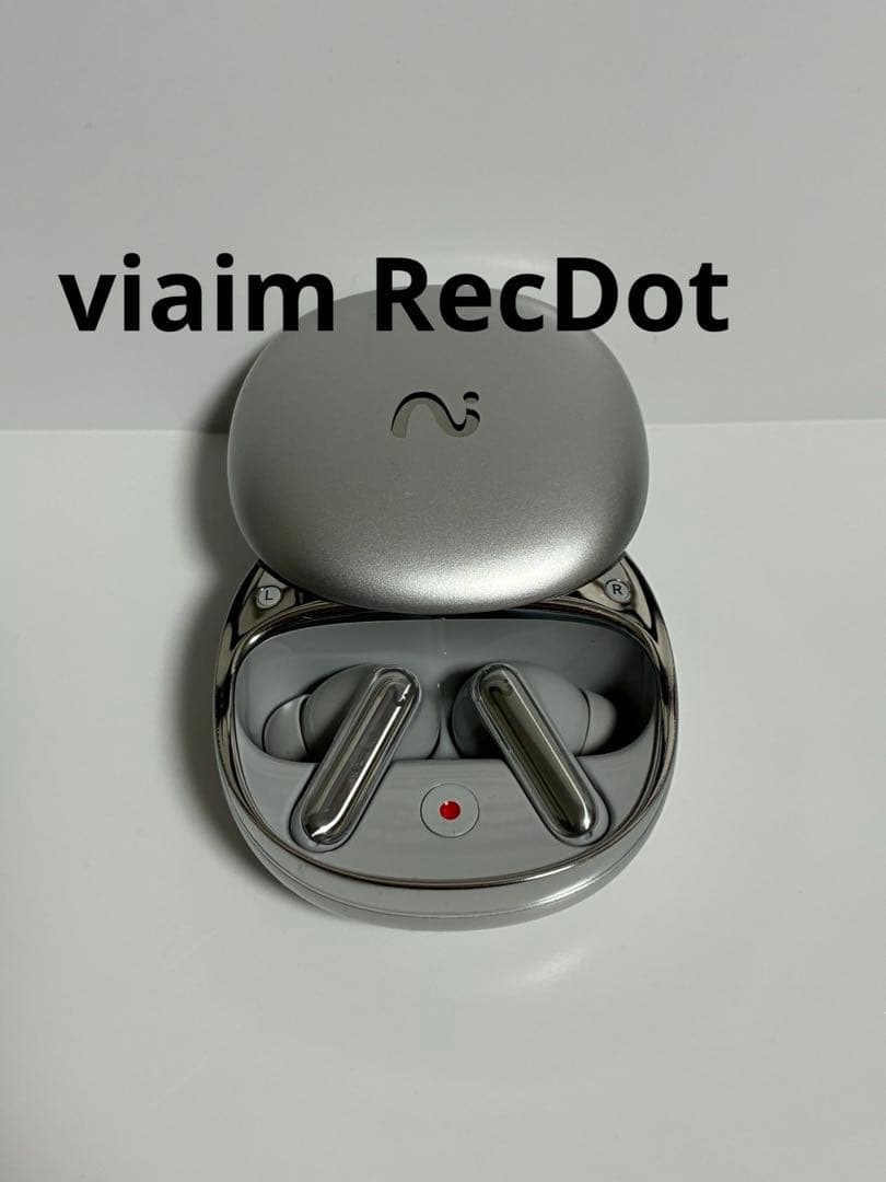 viaim RecDot AIボイスレコーダー搭載イヤホン