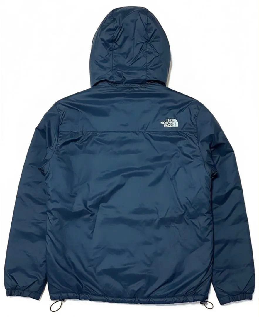 The North Face バルトロ風カラー　リバーシブルダウン カーキ×黒