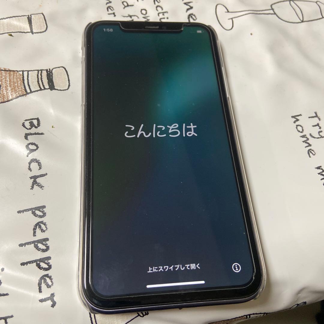 iPhone11 256ギガ　パープル美品