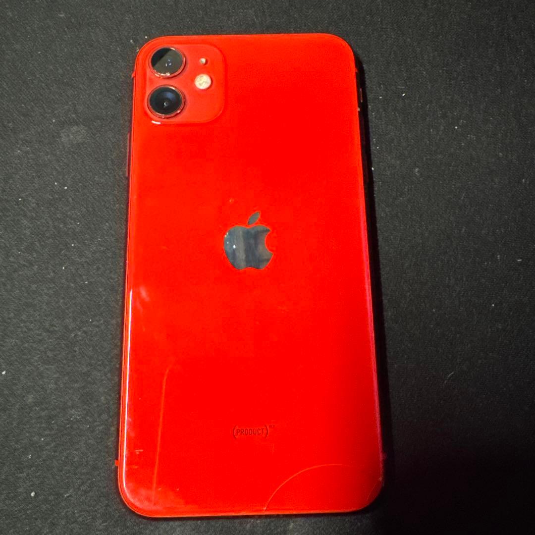 iPhone11 128GB レッド　SIMフリー　ジャンク